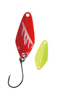 Paladin Trout Spoon Moonshine | 2,3g | Rot-Glow/Gelb