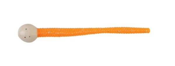 Berkley PowerBait Mice Tail | Glow/Orange Silver | 8cm | 13 Stück